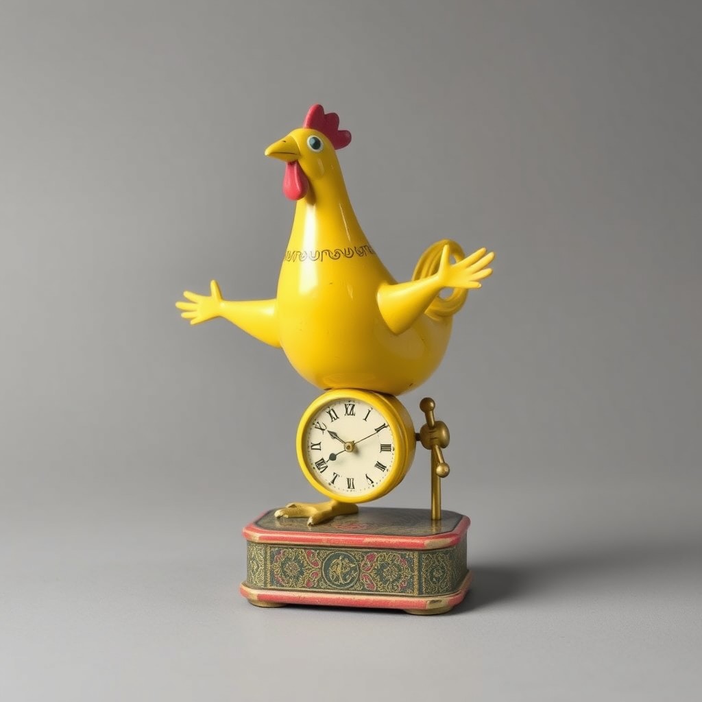 Golden age clockwork toys and manufacturing details